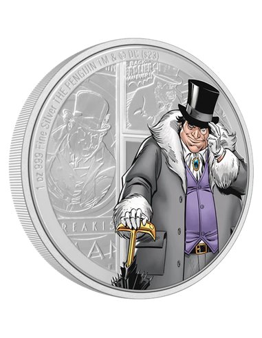 SHAZAM DC Comics 1 Oz Silver Coin 2$ Niue 2023