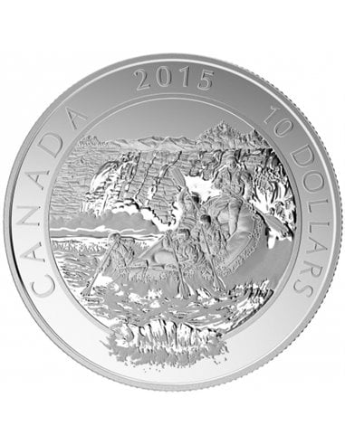 WHITEWATER RAFTING Moneda Plata 10$ Canada 2015
