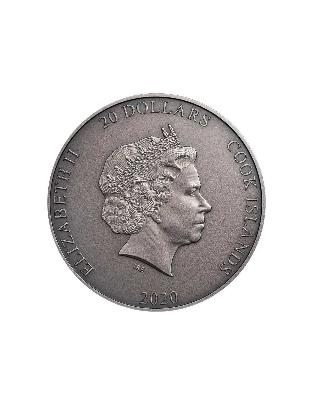 PROMETHEUS Titans 3 Oz Silver Coin 20$ Cook Islands 2020
