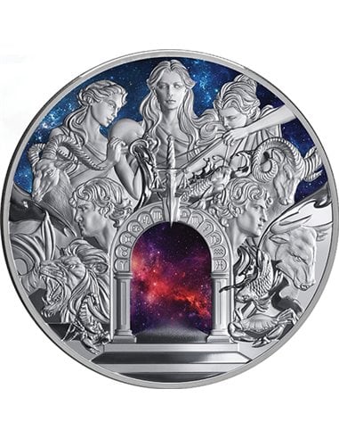 SIGNS OF THE ZODIAC 5 oz Silver Proof Coin 10$ Niue 2024
