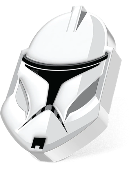 THE FACE OF EMPIRE Clone Trooper 1 Oz Silver Coin 2$ Dollar Niue 2022