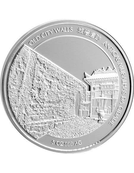 RABBIT Lunar Year 5 Oz Silver Coin 100 Patacas Macau 2023
