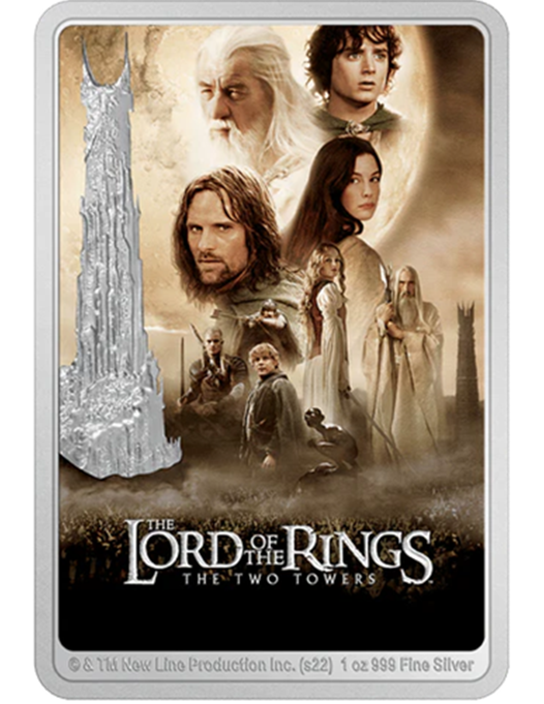 the lord of the rings the two towers dvd cover