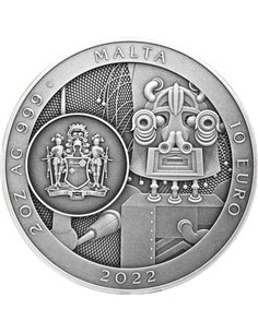 STYMPHALIAN BIRDS Twelve Labours of Hercules 2 Oz Silver Coin 5$ Ni...