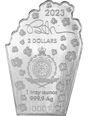 POP Burton Morris 1 Oz Silver Coin 2 Niue 2023