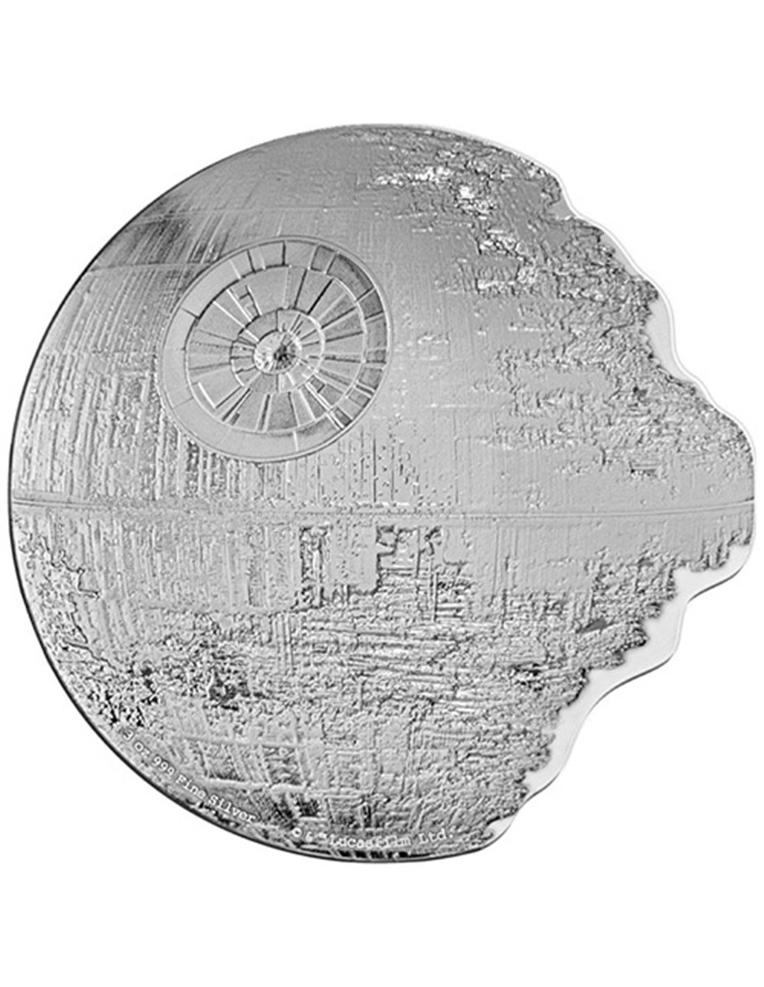 2023 $10 Niue 3oz Silver Proof Star Wars Death Star II PCGS PR 69 DCAM