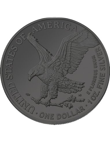 AMERICAN EAGLE Rainbow Edition 1 Oz Silver Coin 1$ USA 2022