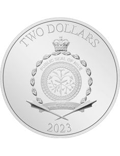 LOVE ALWAYS WINS Disney 1 Oz Silver Coin 2$ Niue 2023