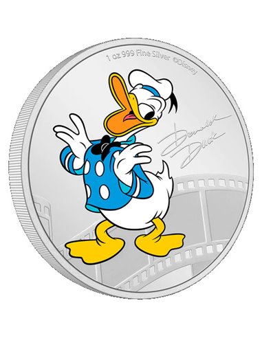 PATO DONALD Mickey and Friends 1 Oz Moneda Plata 2$ Niue 2023