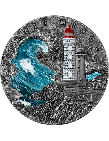PHARE PETIT MINOU 2 Oz Silver Coin 5$ Niue 2022