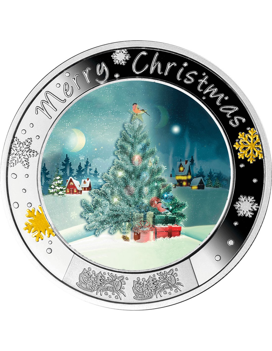 MERRY CHRISTMAS Silver Coin 1 Niue 2023